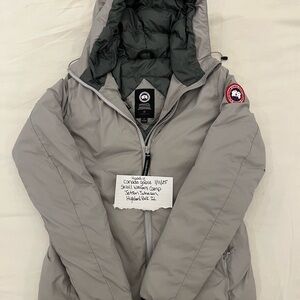 Canada Goose Women’s Camp Hoody Small Moonstone Gray